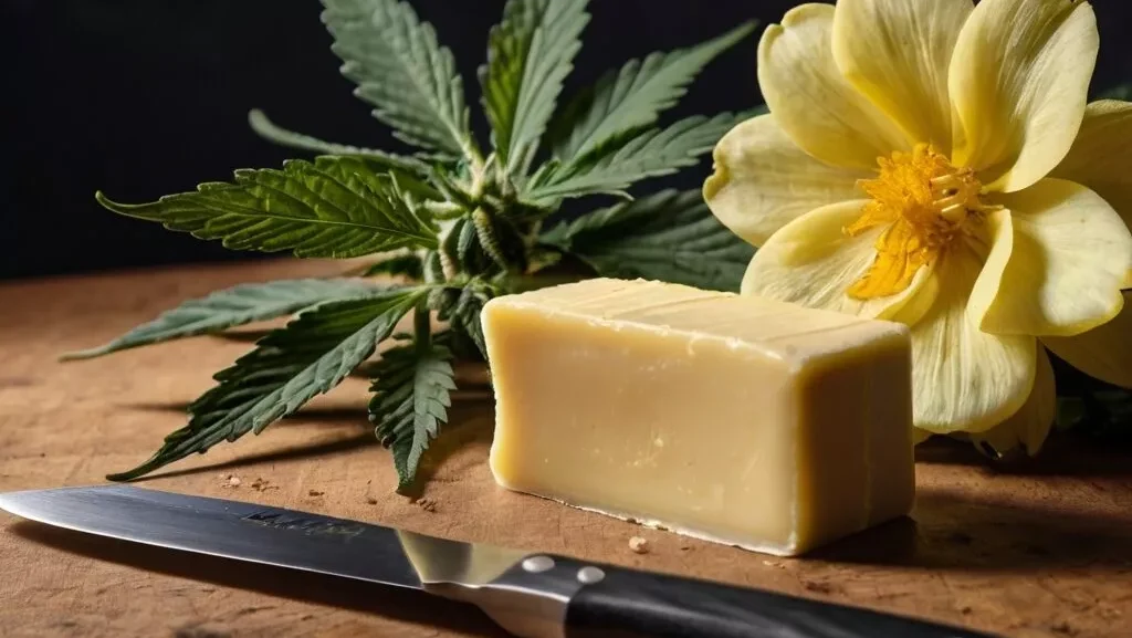 default a stick of butter on a table with a knife and to the s 3 (1)