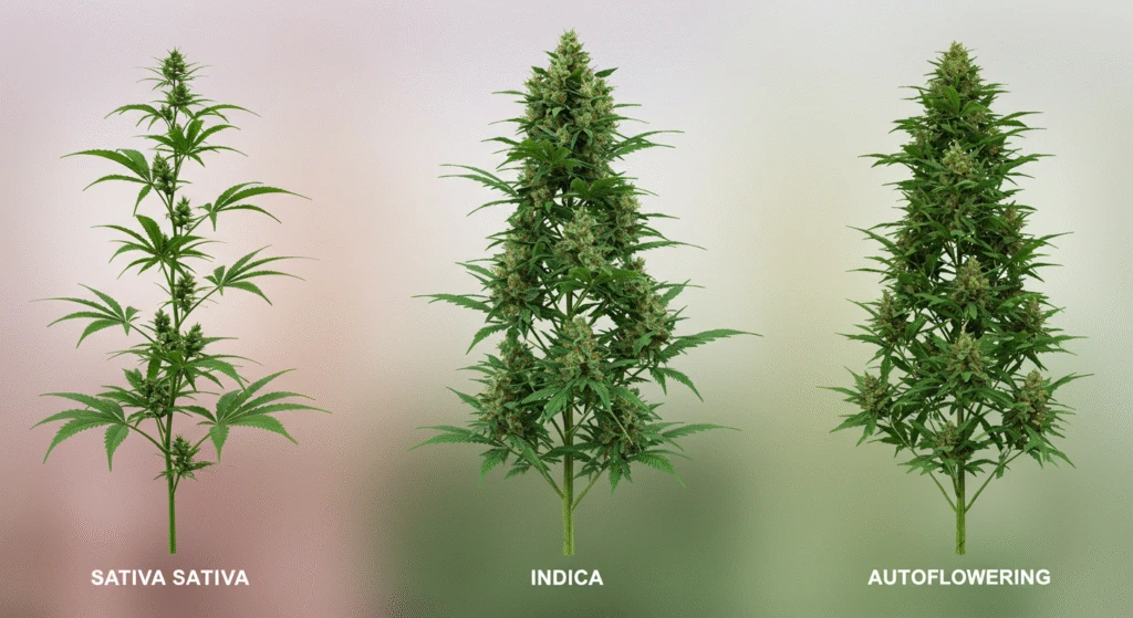 diferencias indica sativa regular