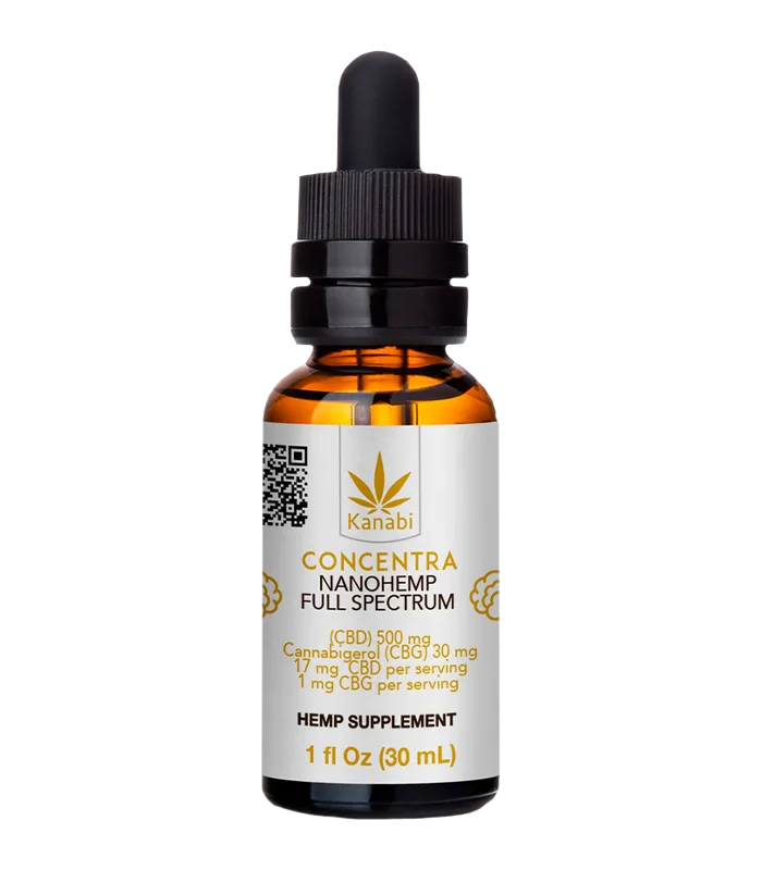 cbd oil 500mg nanohemp concentra kanabi
