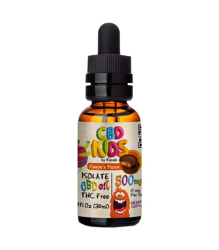 cbd kids 500mg sabor chocolate reeses kanabi
