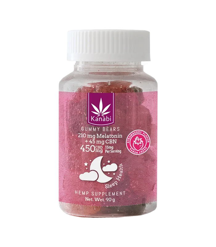 gummy bears sleep health melatonina kanabi