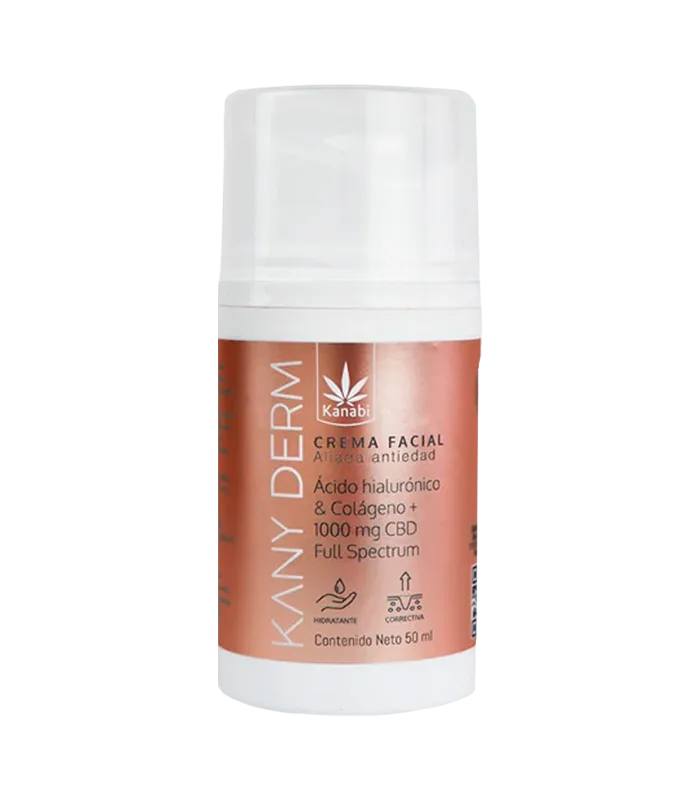 kany derm Ácido hialurónico + colágeno + 1000mg cbd kanabi