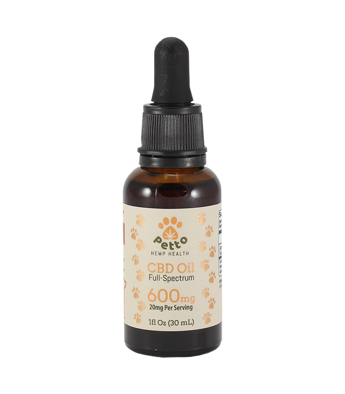 petto cbd oil 600mg p/mascotas kanabi