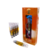 cartucho desechable para baterÍa con hhc 1ml sabor orange chai late efecto sativa