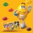 chocolate lunetas m&m's con cacahuate, 44.3g