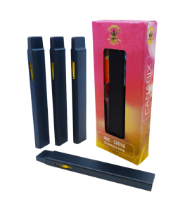 vape desechable con 1ml de hhc sabor strawnana rosin efecto sativa