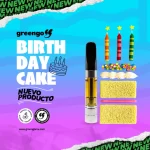 greengo birthday cake cart | cbd full spectrum | 920 mg | 1 ml