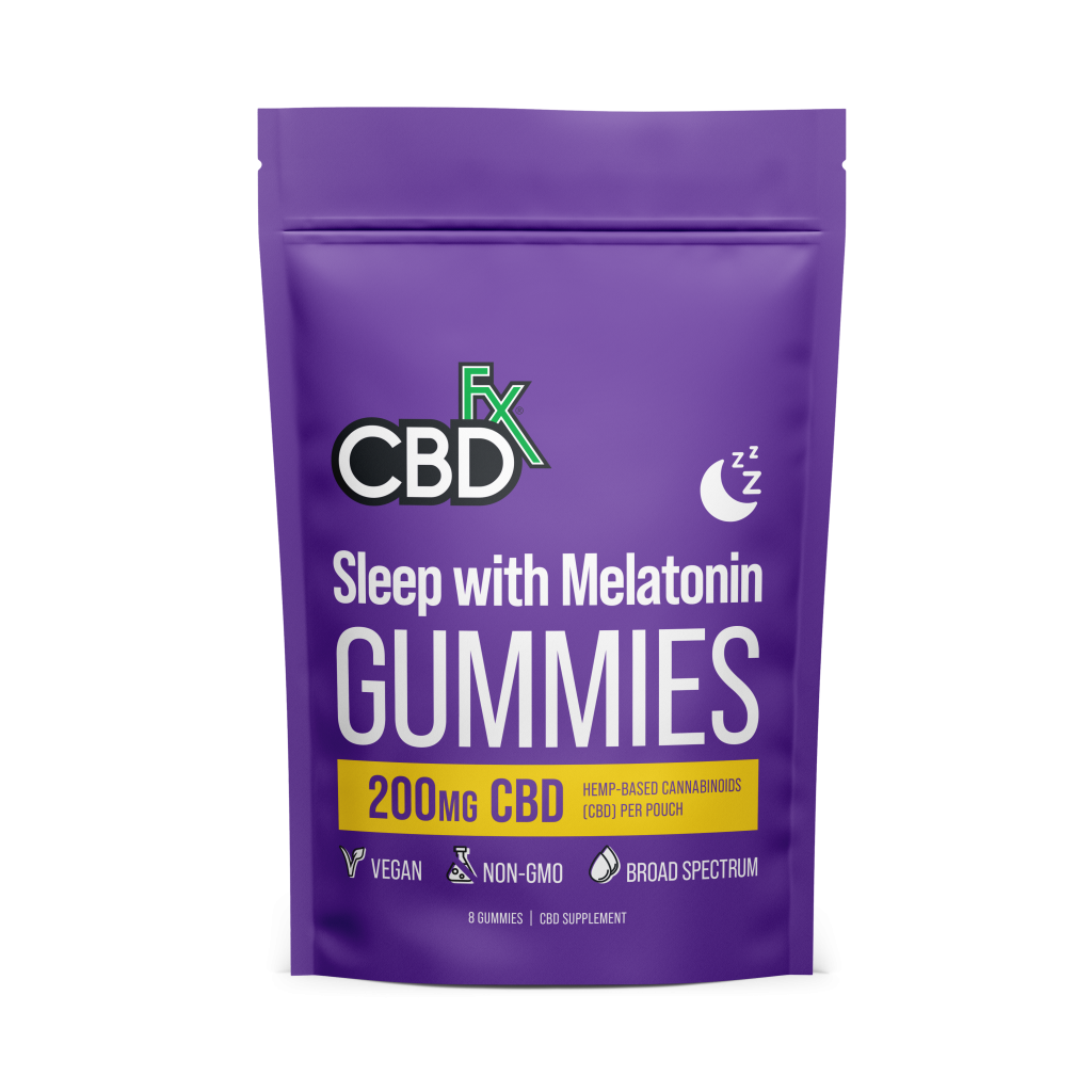 cbdfx us photo render gummies melatonin 200mg pouch nov 02 2022 (1)