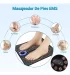 almohadilla masajeadora de pies, 1 unidad, estimulador muscular eléctrico ems para pies, estera de masaje de pulso abs de acupuntura tens