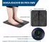 almohadilla masajeadora de pies, 1 unidad, estimulador muscular eléctrico ems para pies, estera de masaje de pulso abs de acupuntura tens