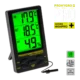 termómetro interior con higrómetro digital premium | medidor de temperatura y humedad | garden high pro