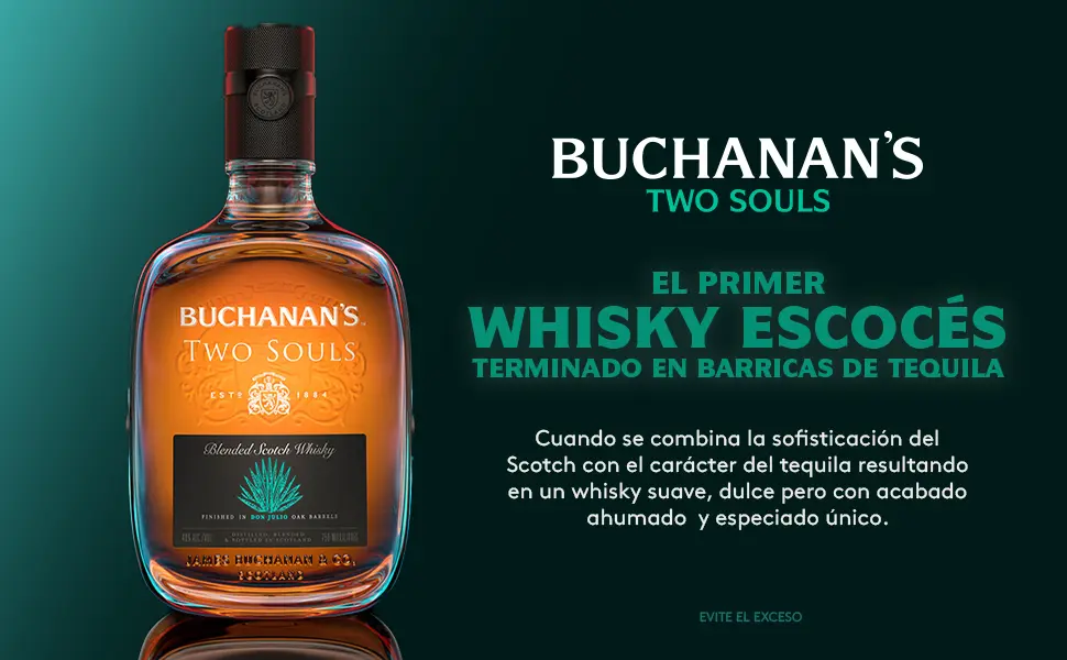buchanan's whisky two souls blended scotch | 750 ml