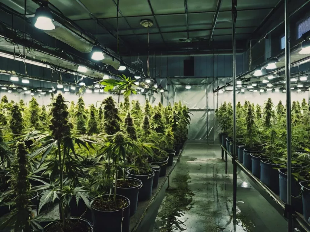 default cannabis plantation indoor environment 2