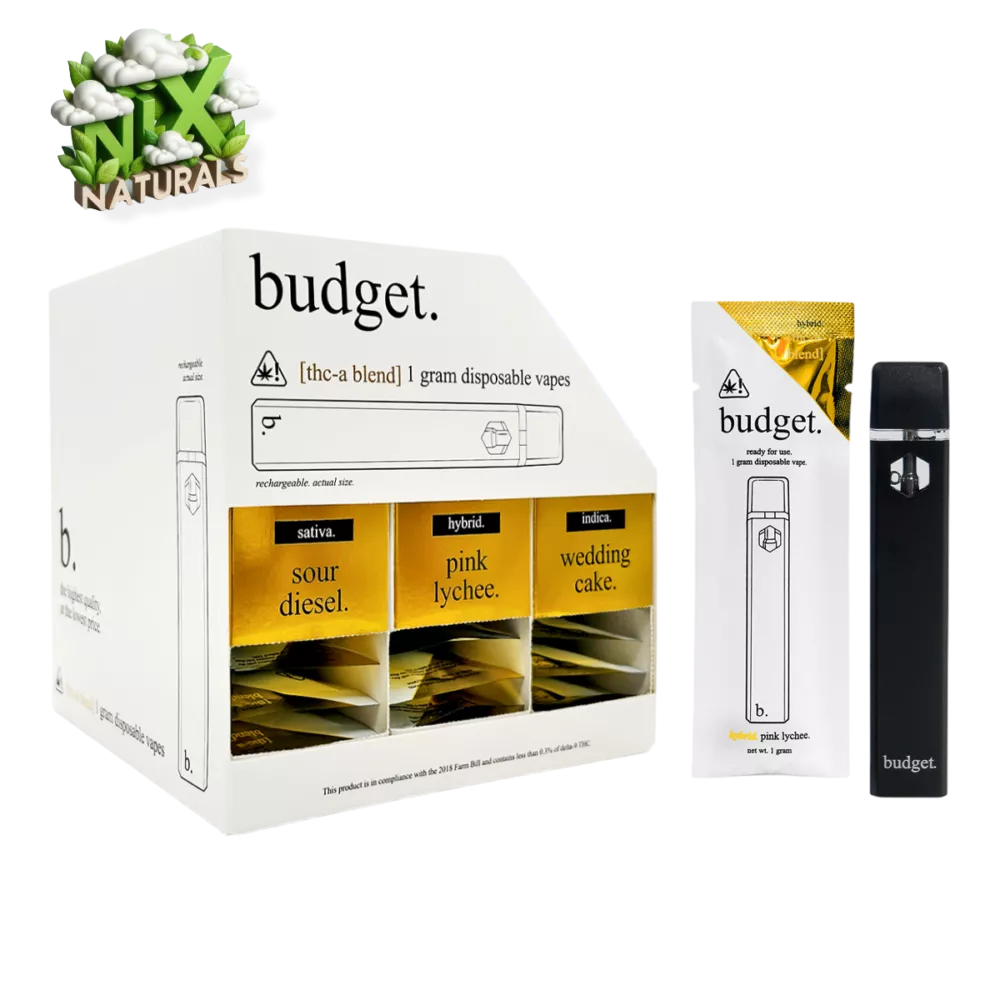 budget thca open display box for disposable vape no text 1