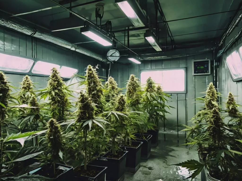 default cannabis plantation indoor environment 3