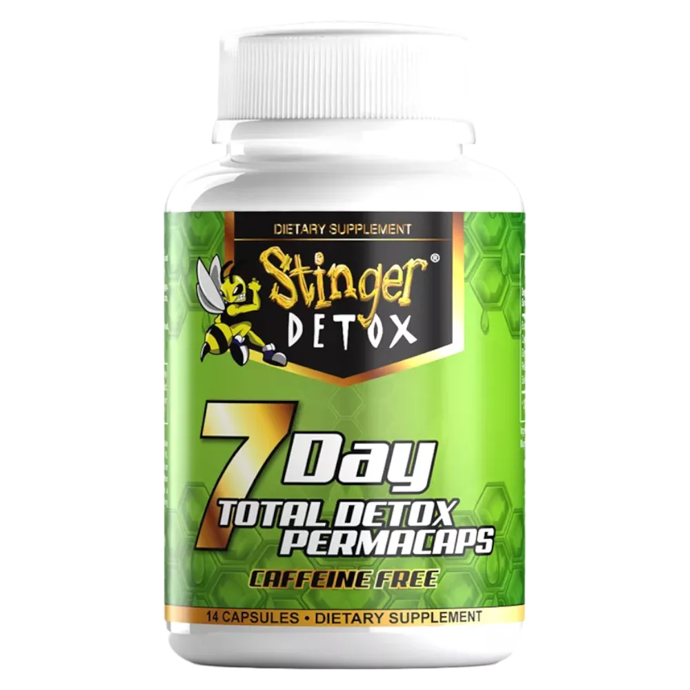 stinger detox | cápsulas permanentes de 7 días