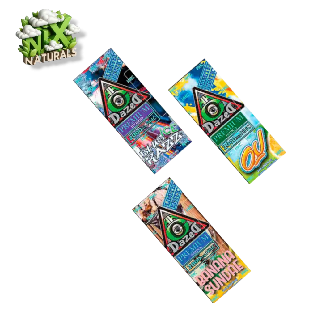 dazed hhc vape desechable 2g varietypack