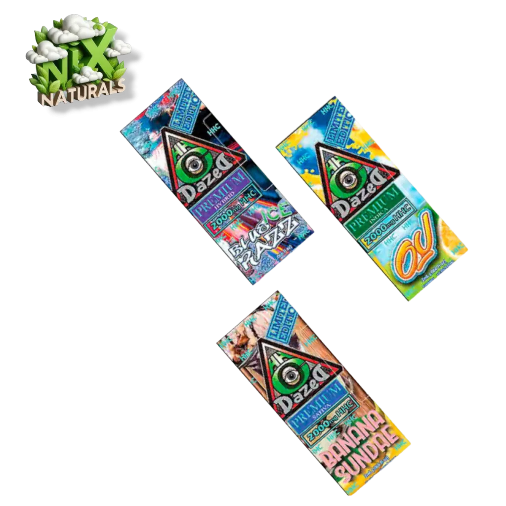 dazed hhc vape desechable 2g varietypack