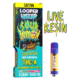 cartucho | looper lifted series live resin | hhc, hhc p, d8, thc p, thc o, thc h | 2gr