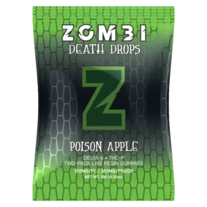 zombie31 | gomitas delta 6 thc, thc p + live resin | 300 mg | 2 piezas