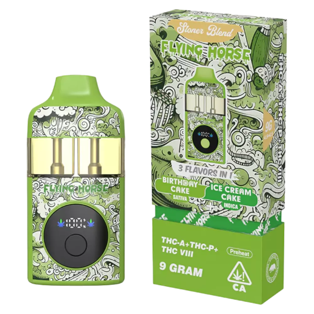 vape desechable | flying horse | thc a con diamantes líquidos | 3gr