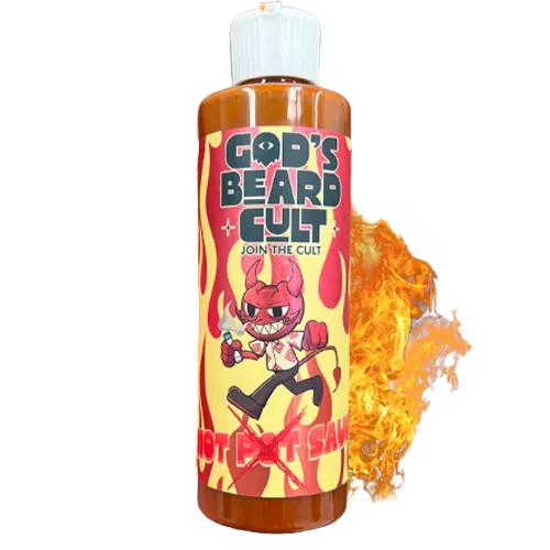 god's beard cult | hot pot sauce | salsa picante gbc + d9 thc