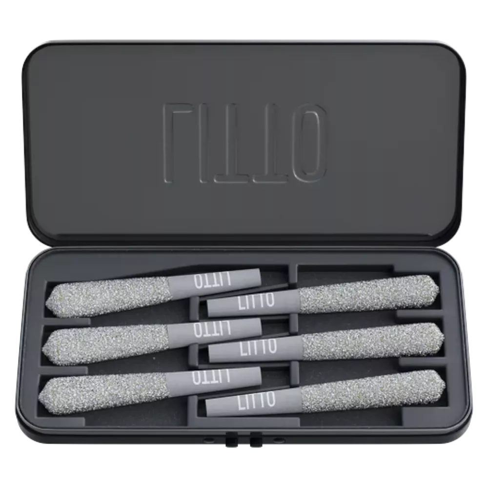 prerolados | litto calidad premium | thc a con diamantes incrustados | 6 piezas | 3 gr