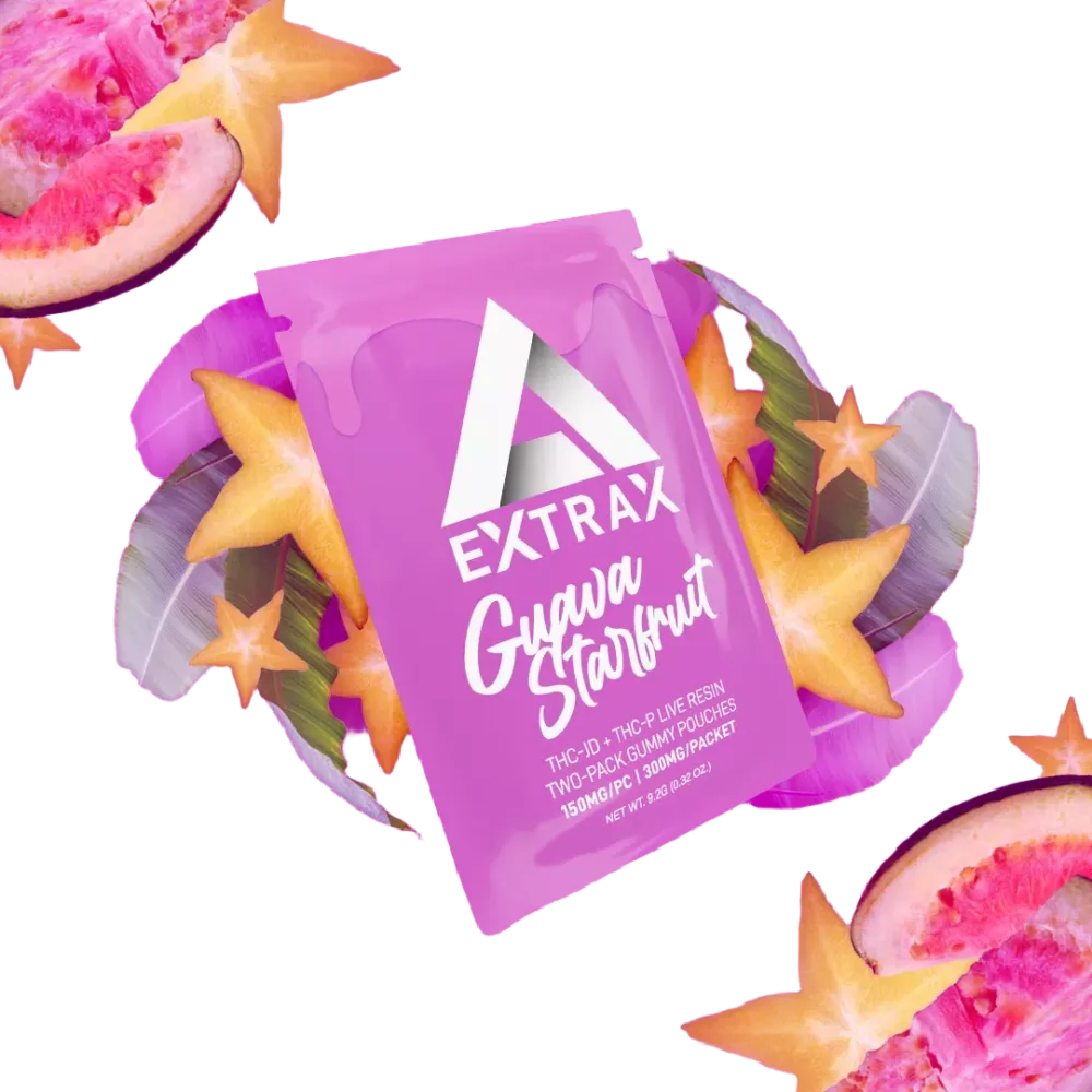 extrax | gomitas de thcjd + thcp | 300 mg | 2 piezas