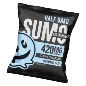 gomitas thc a, thc p, delta 8 | sumo cotton candy swirl | 2 piezas | 450 mg