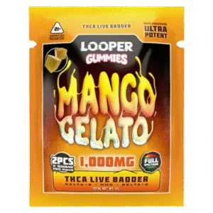 looper | gomitas de thca live badder | delta 9 + hhc + delta 8 | 1000 mg | 2 piezas