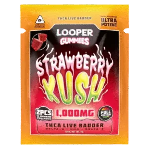 looper | gomitas de thca live badder | delta 9 + hhc + delta 8 | 1000 mg | 2 piezas