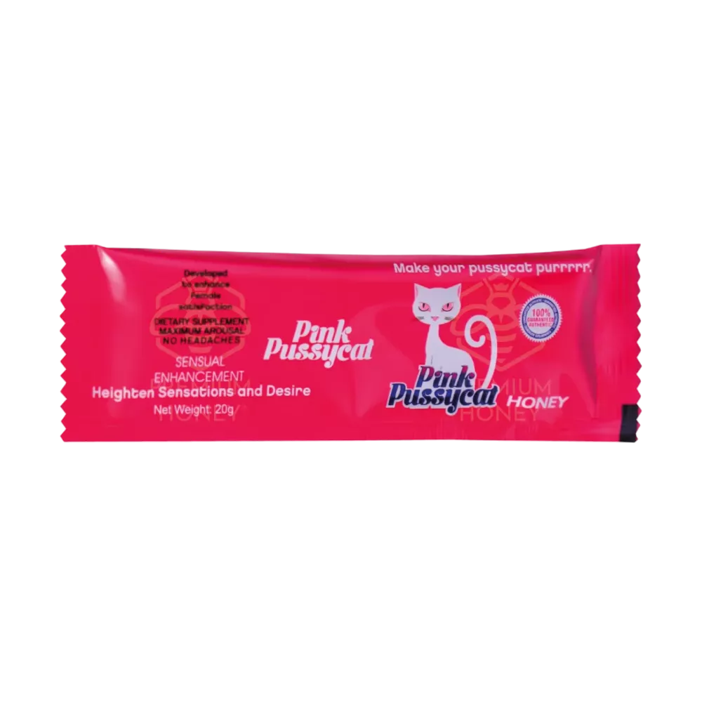 kitty kat honey | miel para mujeres | estimulante y potenciador sexual 100% natural | 1 sobre