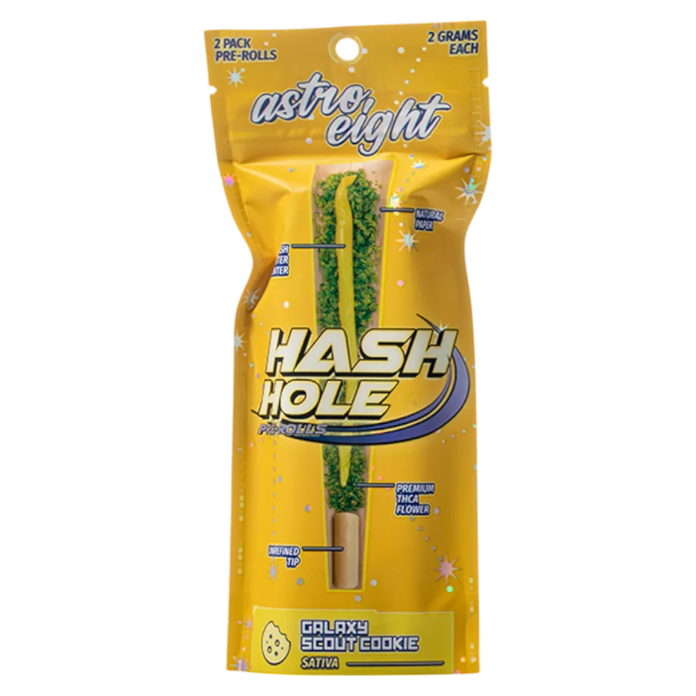 astro eight | hash hole pre rolls thca | 2 gramos | prerolados