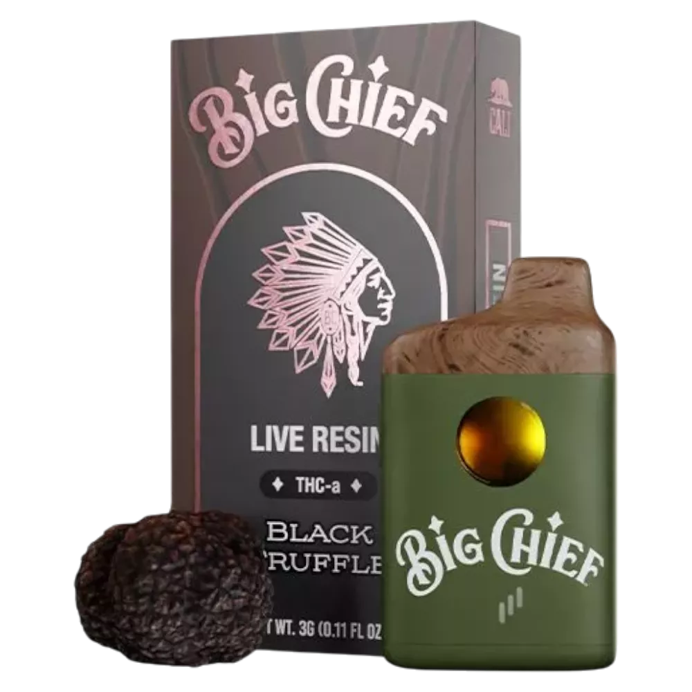vape desechable big chief thca live resin 3000 mg 3 ml
