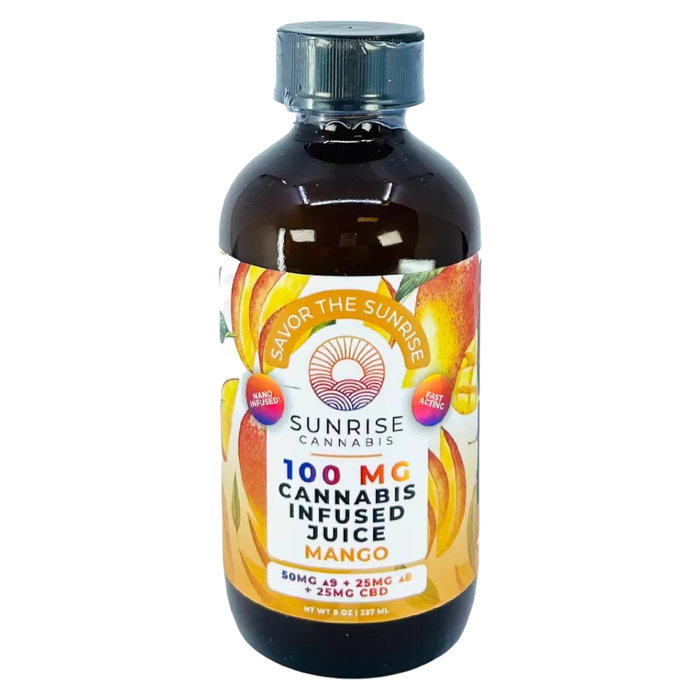 cannabis sunrise delta 8 delta 9 jugo de cbd 100 mg