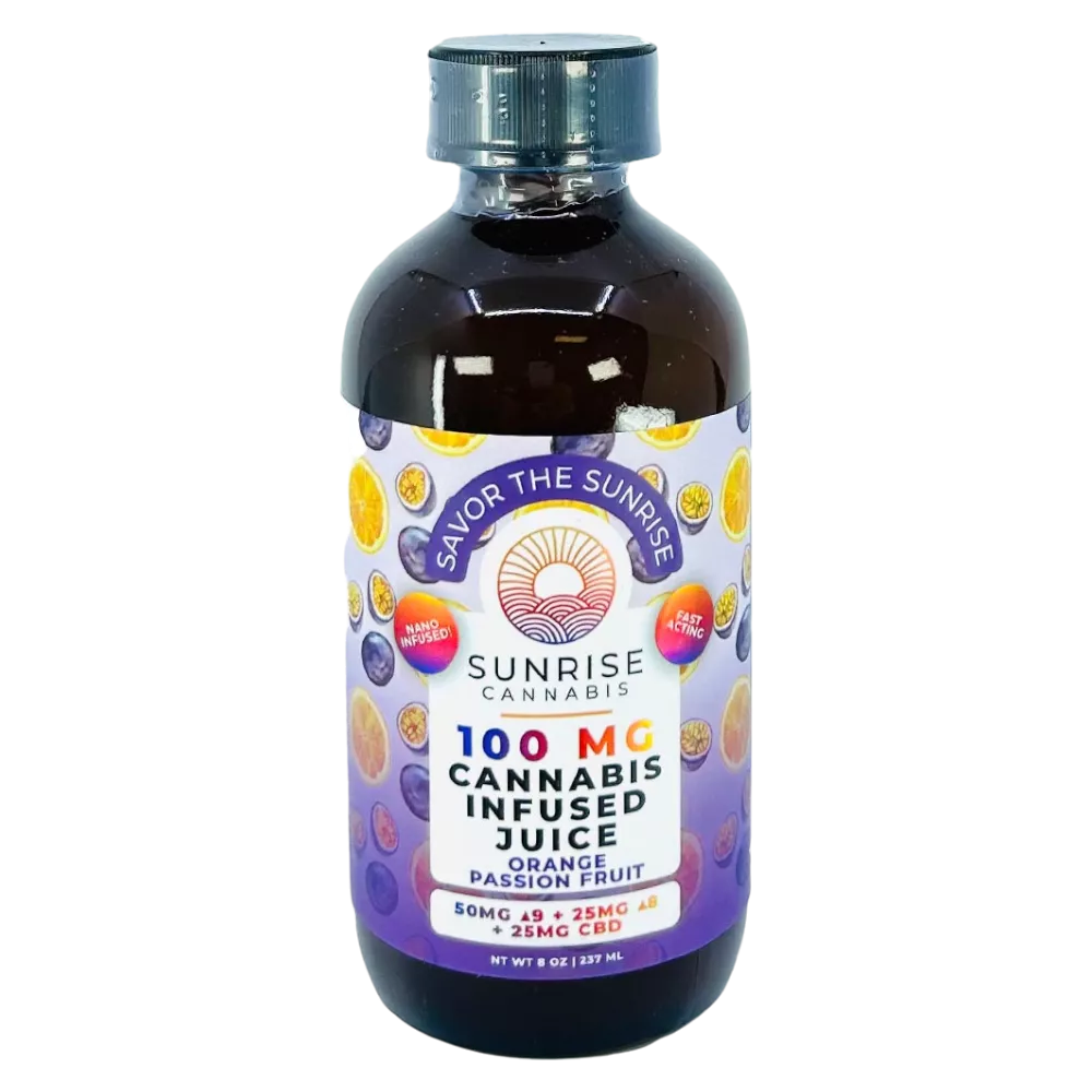 cannabis sunrise delta 8 delta 9 jugo de cbd 100 mg