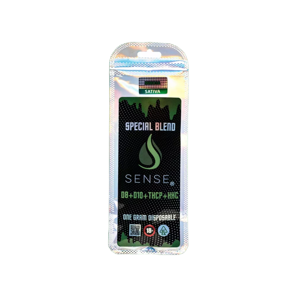 vape desechable sense® | special blend | d8 + d10 + thcp + hhc | 1 gr