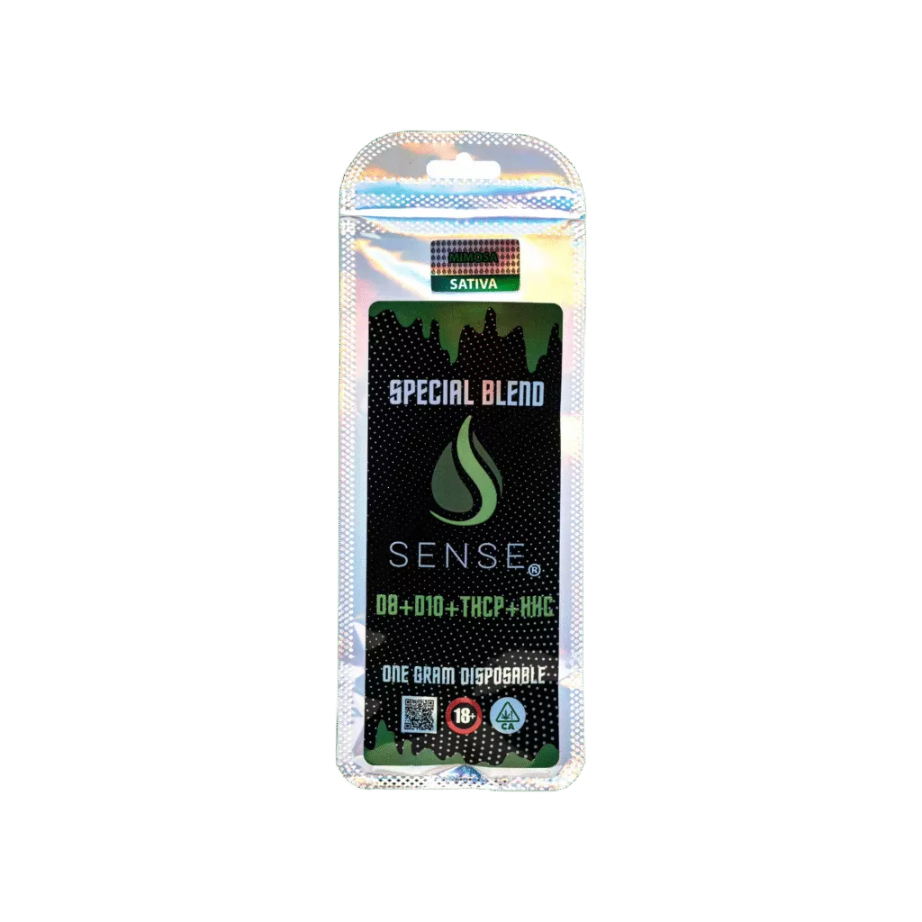 vape desechable sense® | special blend | d8 + d10 + thcp + hhc | 1 gr