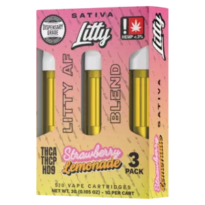 cartucho | litty | thca | paquete de 3 piezas | 1 gr c/u