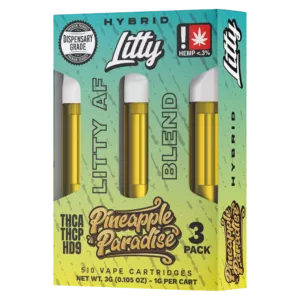 cartucho | litty | thca | paquete de 3 piezas | 1 gr c/u