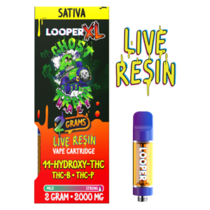 cartucho | looper xl live resin | 11hydroxy thc + thcp + thch | 2gr