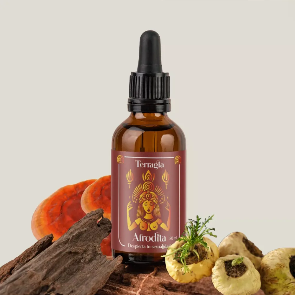 Terragia | Vigorizante sexual natural y antidepresivo natural | Cacao + Maca peruana + Cordyceps