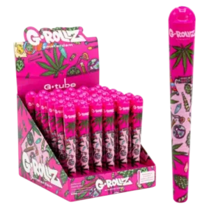tubo contenedor con diseño