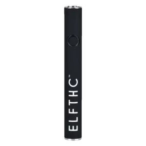 elf thc rechargeable 510 battery black