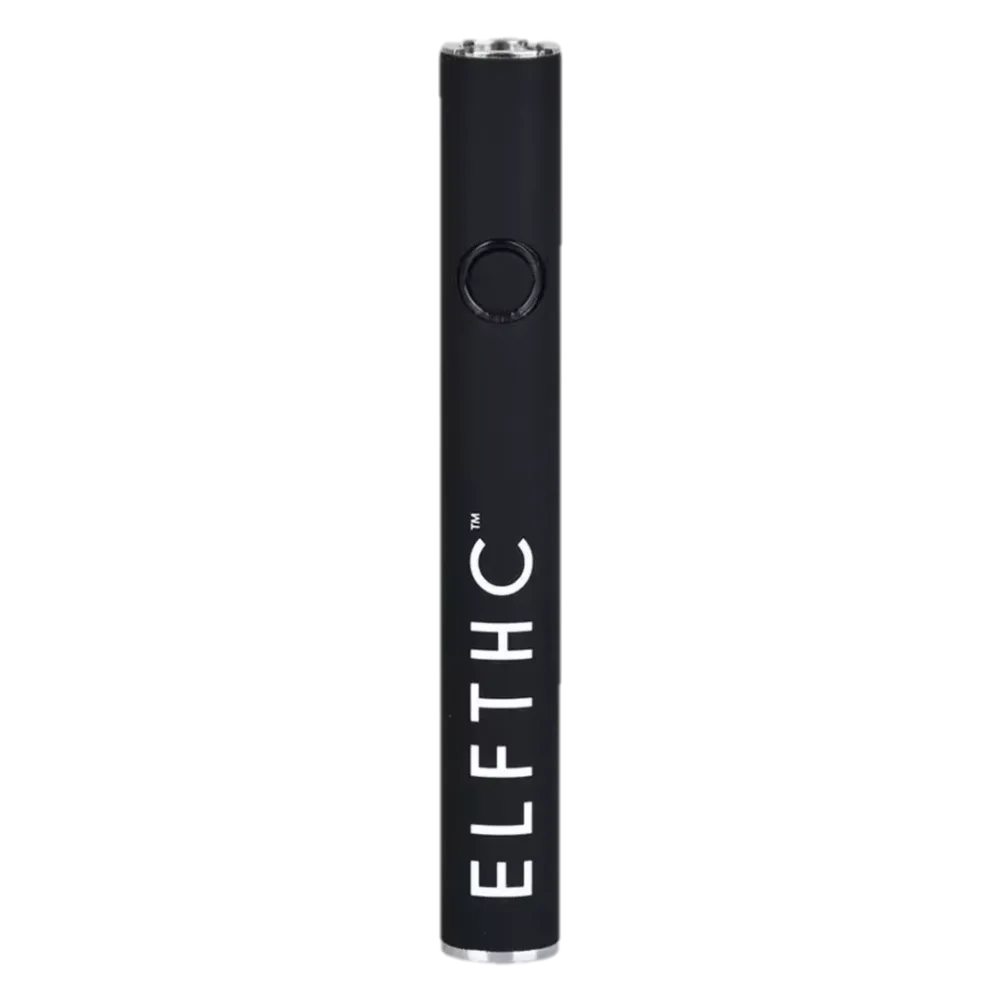 elf thc rechargeable 510 battery black