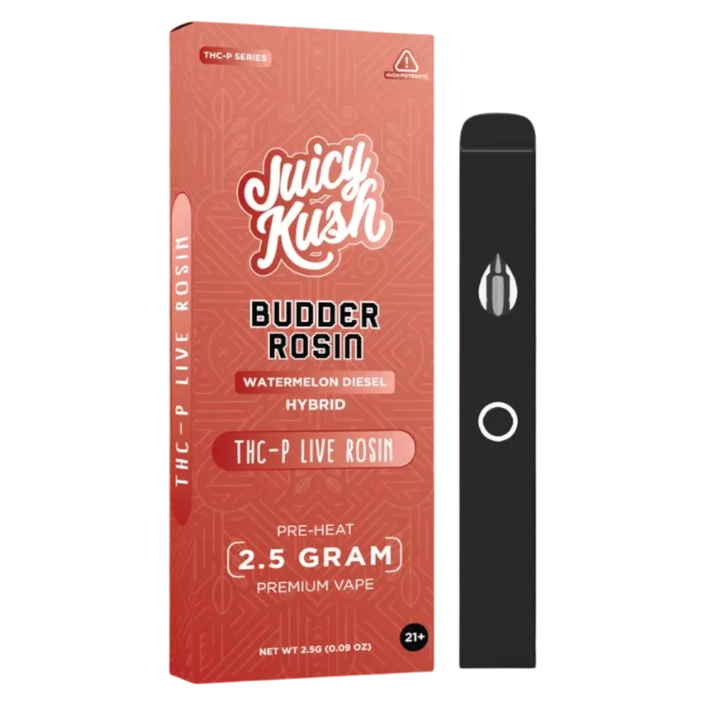 vape desechable juicy kush | budder rosin | thc p live rosin | 2.5 gr (copia)
