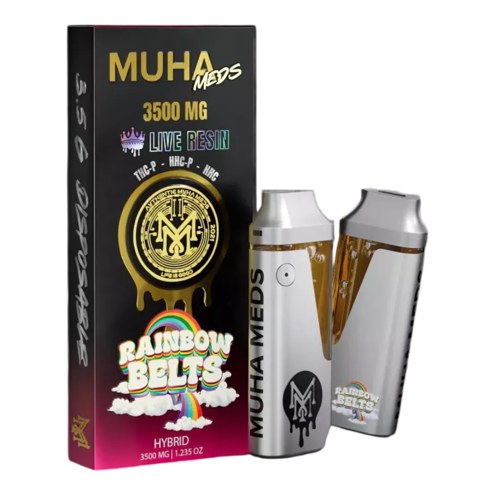 muha meds | vape desechable | 3500mg | 3.5ml thc p | pluma de wax