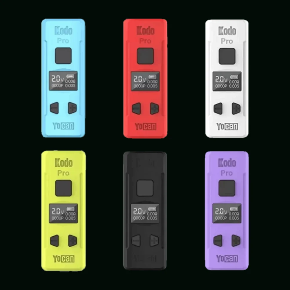 batería inteligente para cualquier cartucho | rosca 510 | pantalla led | yocan kodo pro