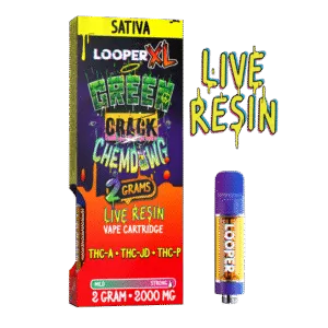 cartucho | looper xl live resin | 11 hydroxy thc + thcp + thch | 2gr (copia)