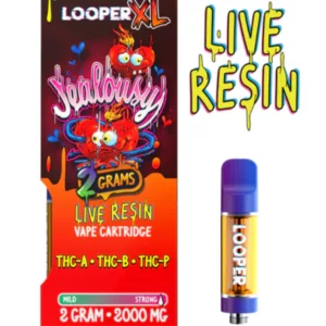 cartucho | looper xl live resin | 11 hydroxy thc + thcp + thch | 2gr (copia)